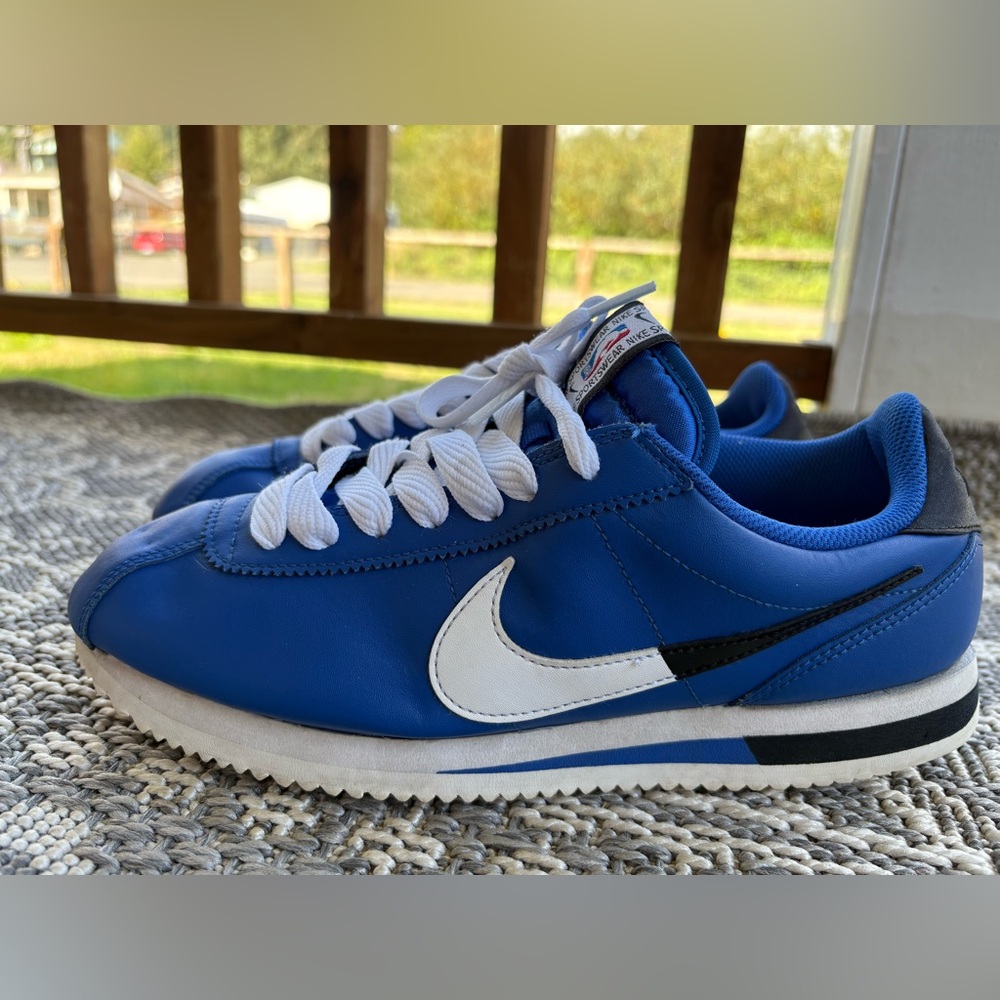 Nike Cortez Basic NBA Game Royal Shoes CI1047-400 Mens Size 9